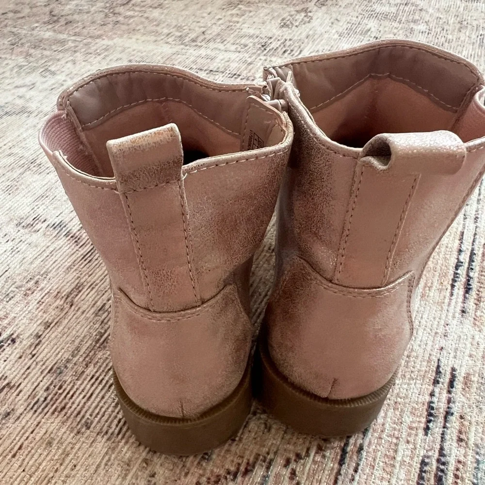 GAP Kids Metallic Pink Boots